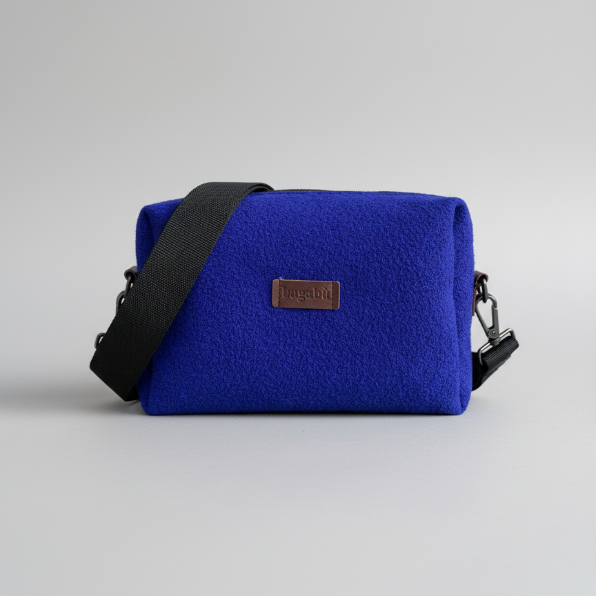 Blue Rambler Wool Bag