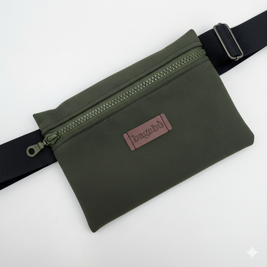 Dark Green Waist Bag