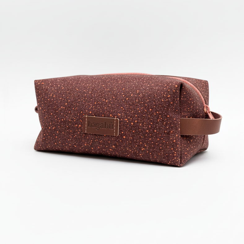 Toiletry Red Dotty Bag