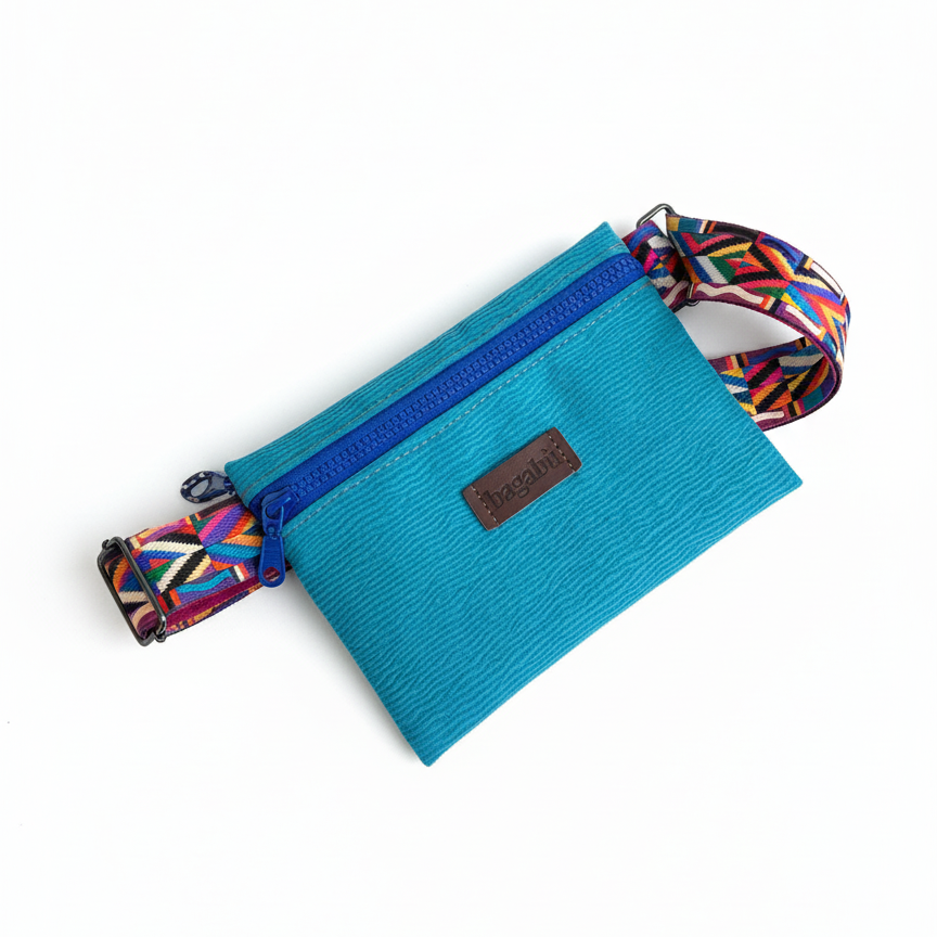 Light Blue Waist Bag