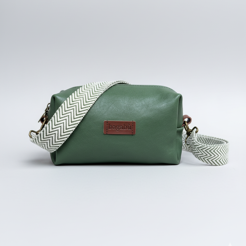 Green Piccolo Leather Bag