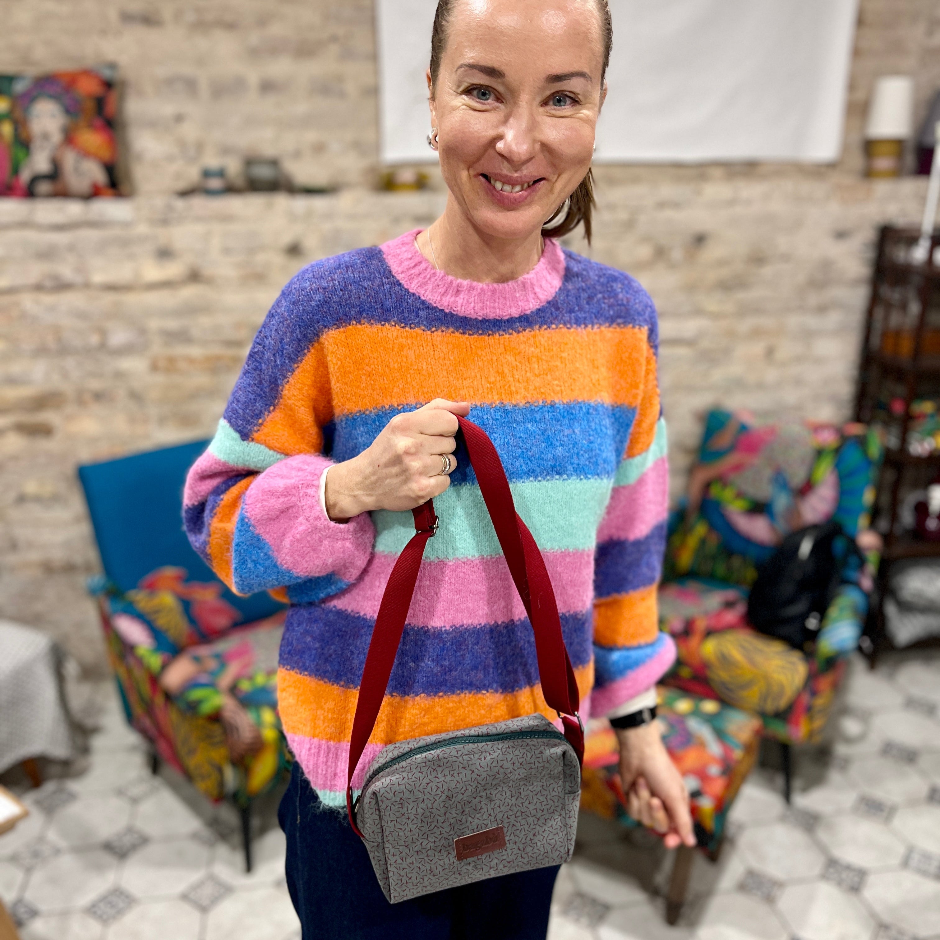 workshop participants with rambler bags