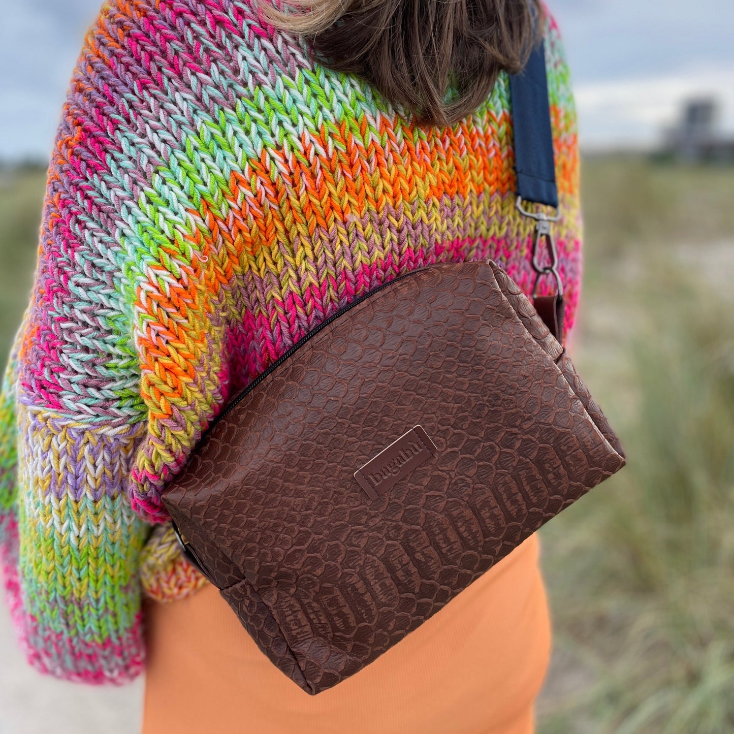 brown leather