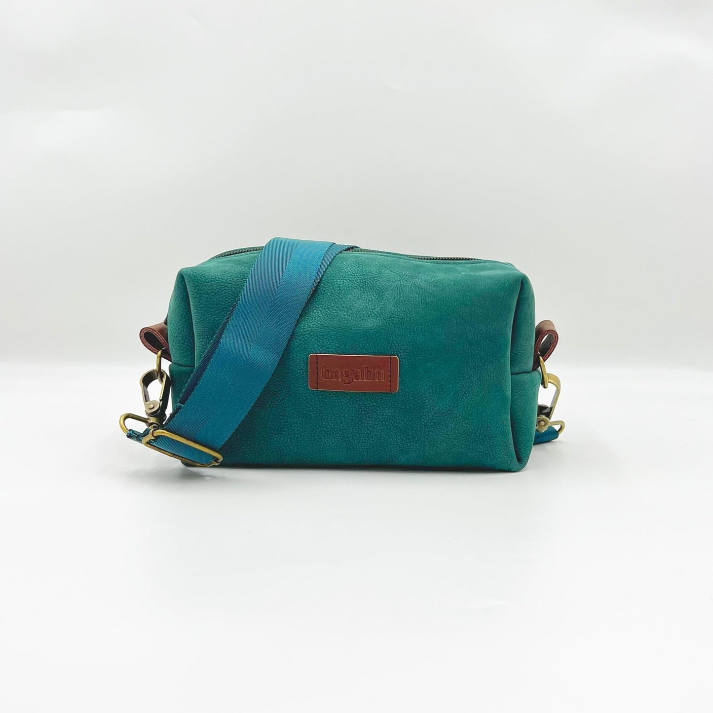 Dark Green Piccolo Leather Rambler