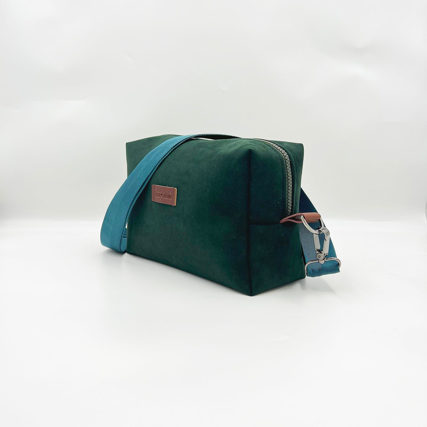 Moss Alcantara Bag