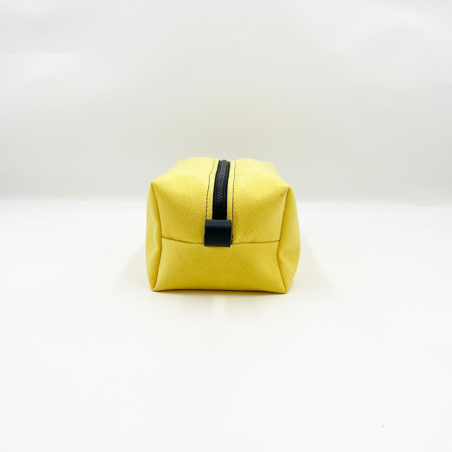 light yellow toiletry bag