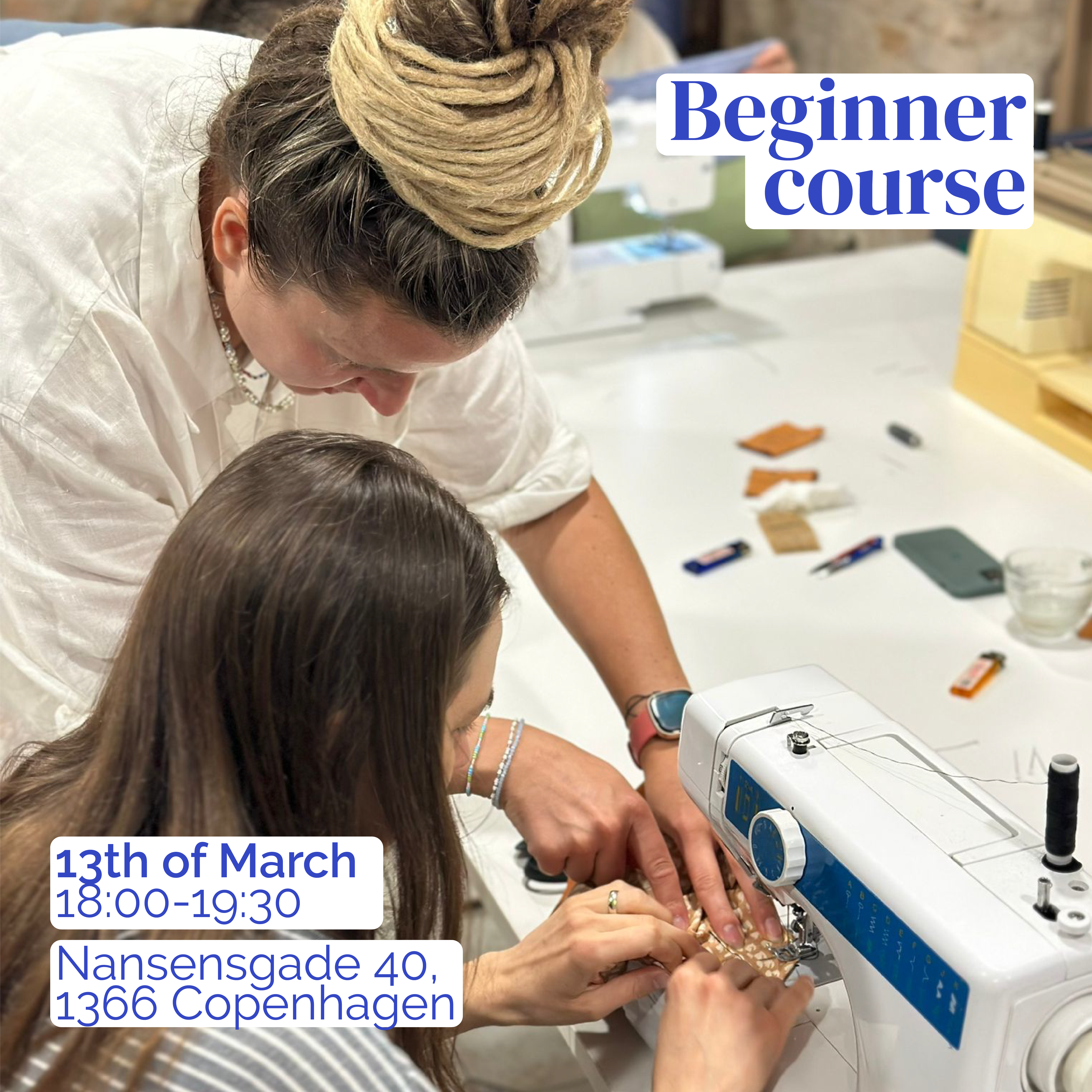 Sewing Secrets: Essential Tips Workshop (13/03 Copenhagen)