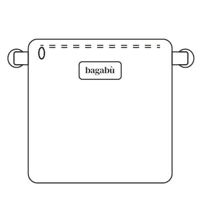 Rambler Bag ( Burgundy 3 + Lining 4)