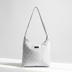 gray hobo bag