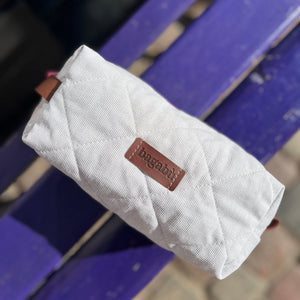 gray travel bag