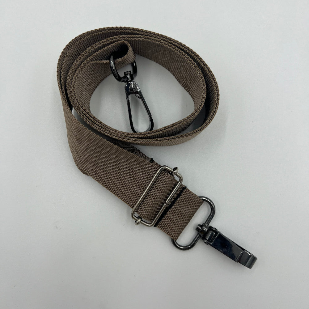 light beige shoulder strap