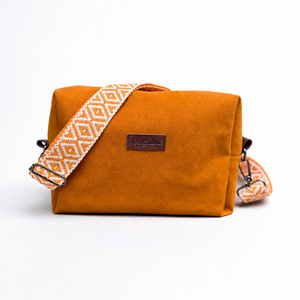 orange rambler bag
