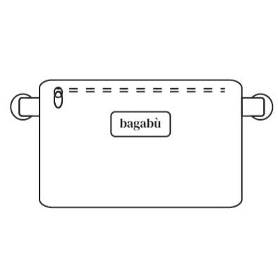 Banana Bag (Burgundy 2 + Flowers 5)