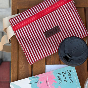 red belt bag
