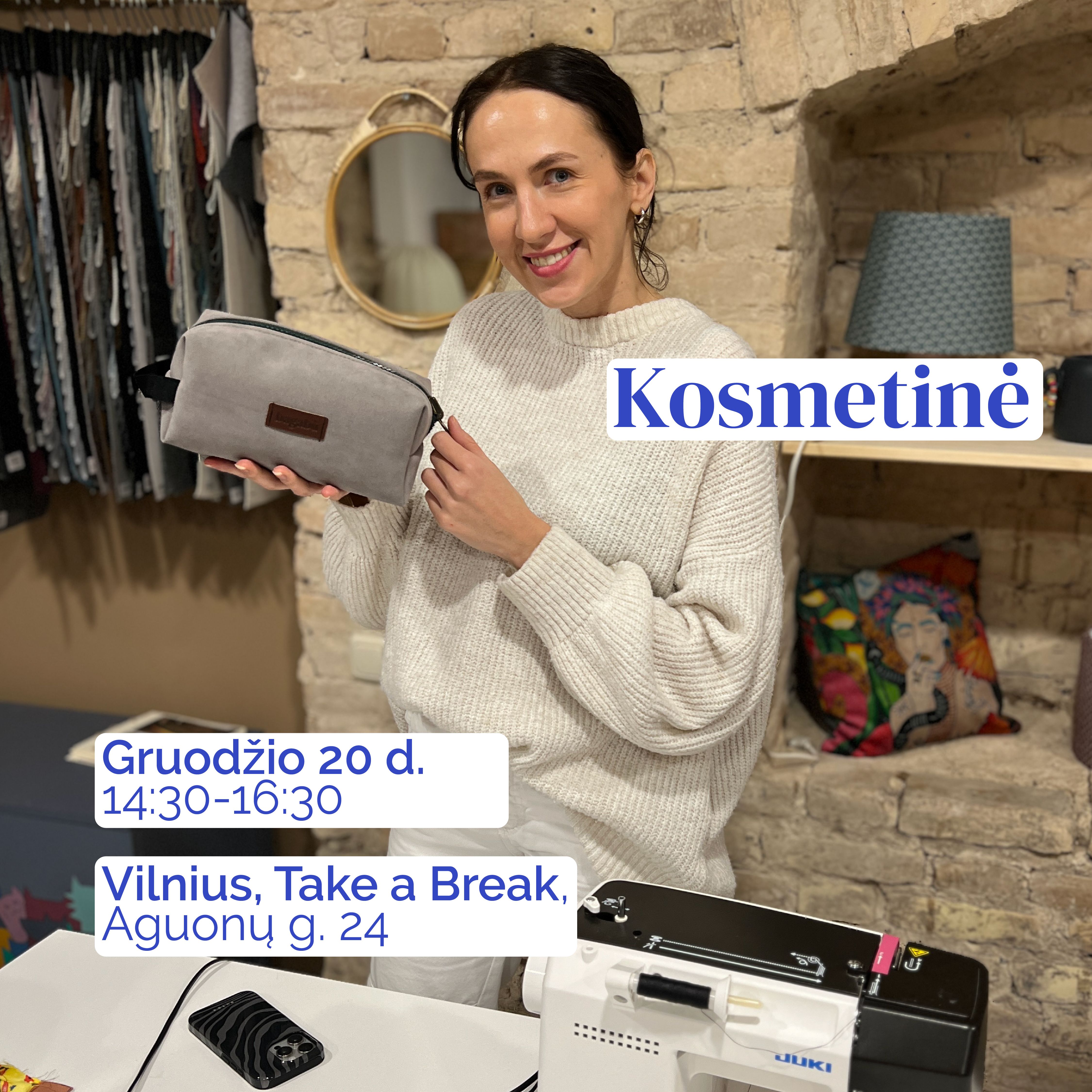 Tvarios Dirbtuvės - Pasigamink Kosmetinę (12.20 Vilnius)