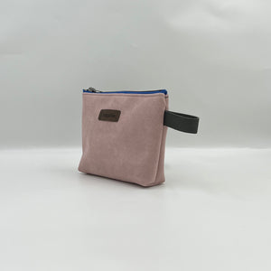 dusty pink toiletry bag