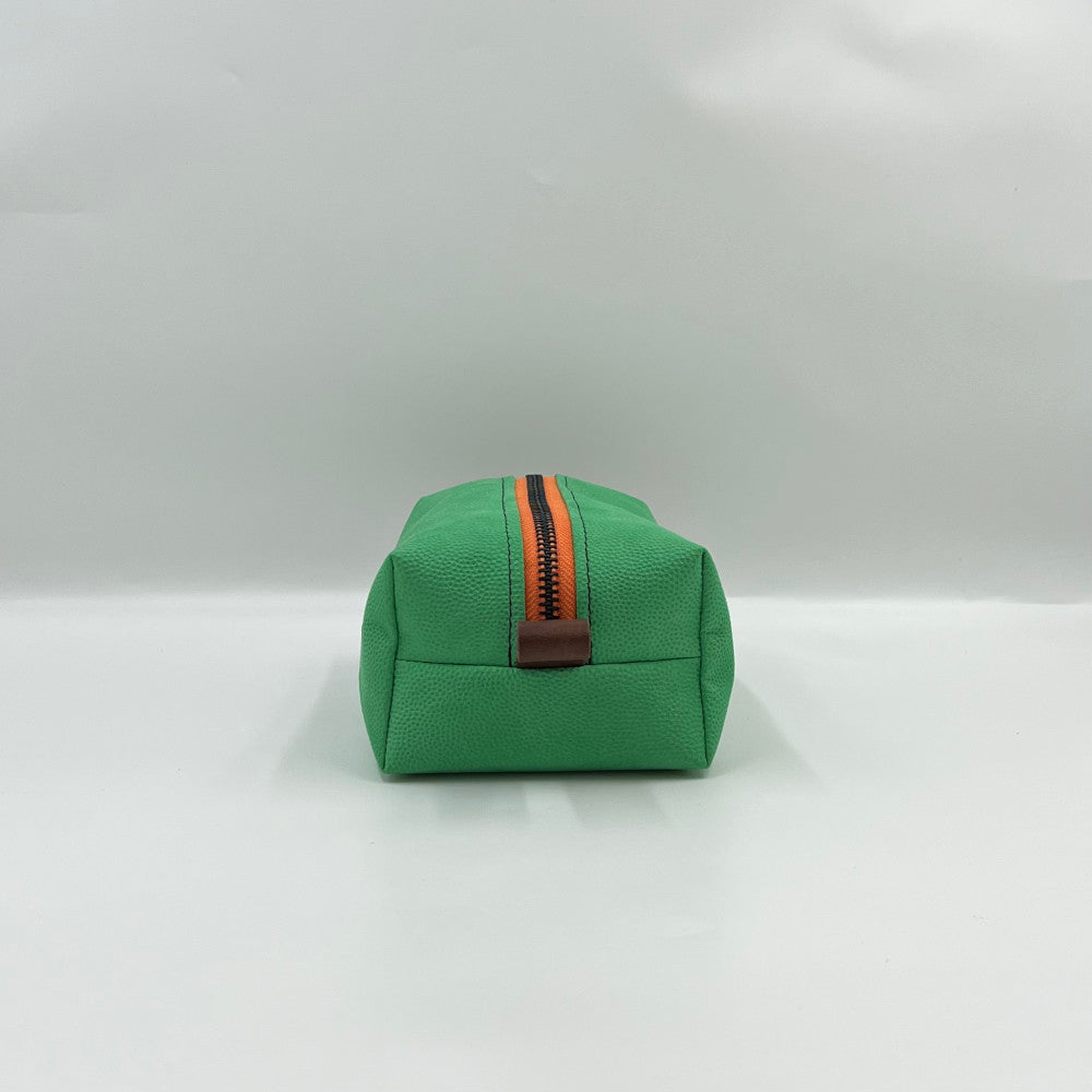 jungle green toiletry bag