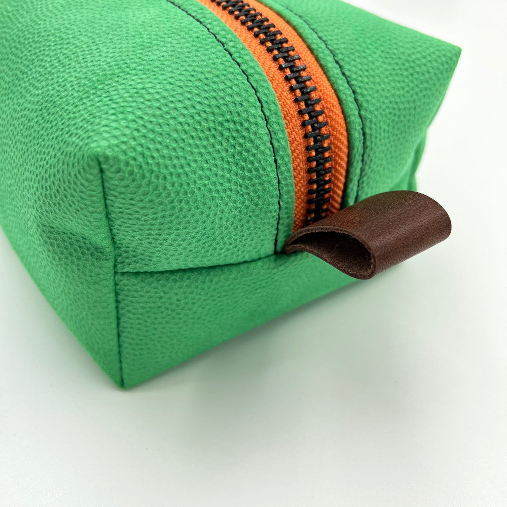 jungle green toiletry bag