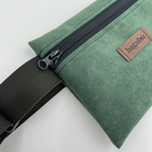 light green belt bag