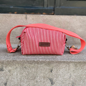 Corduroy Red Stripes Bag
