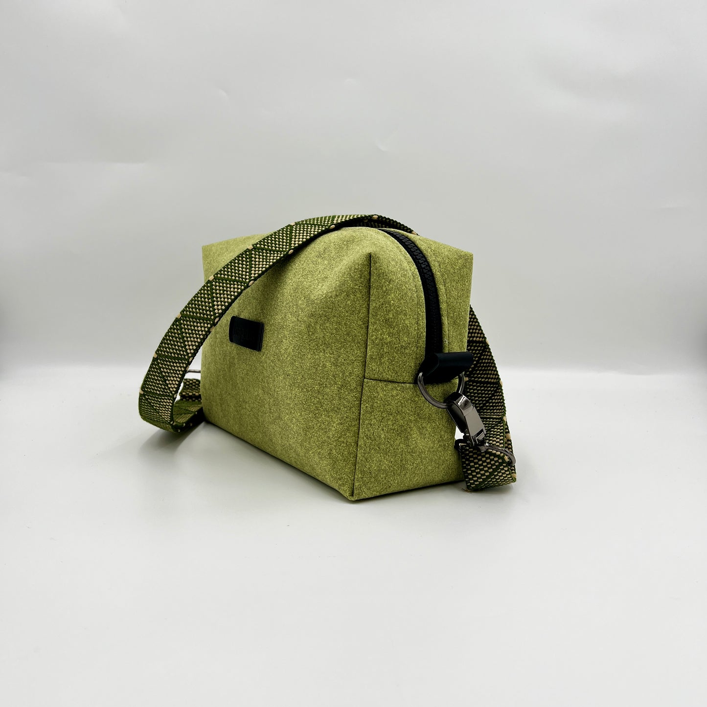 Sage Green Alcantara Bag