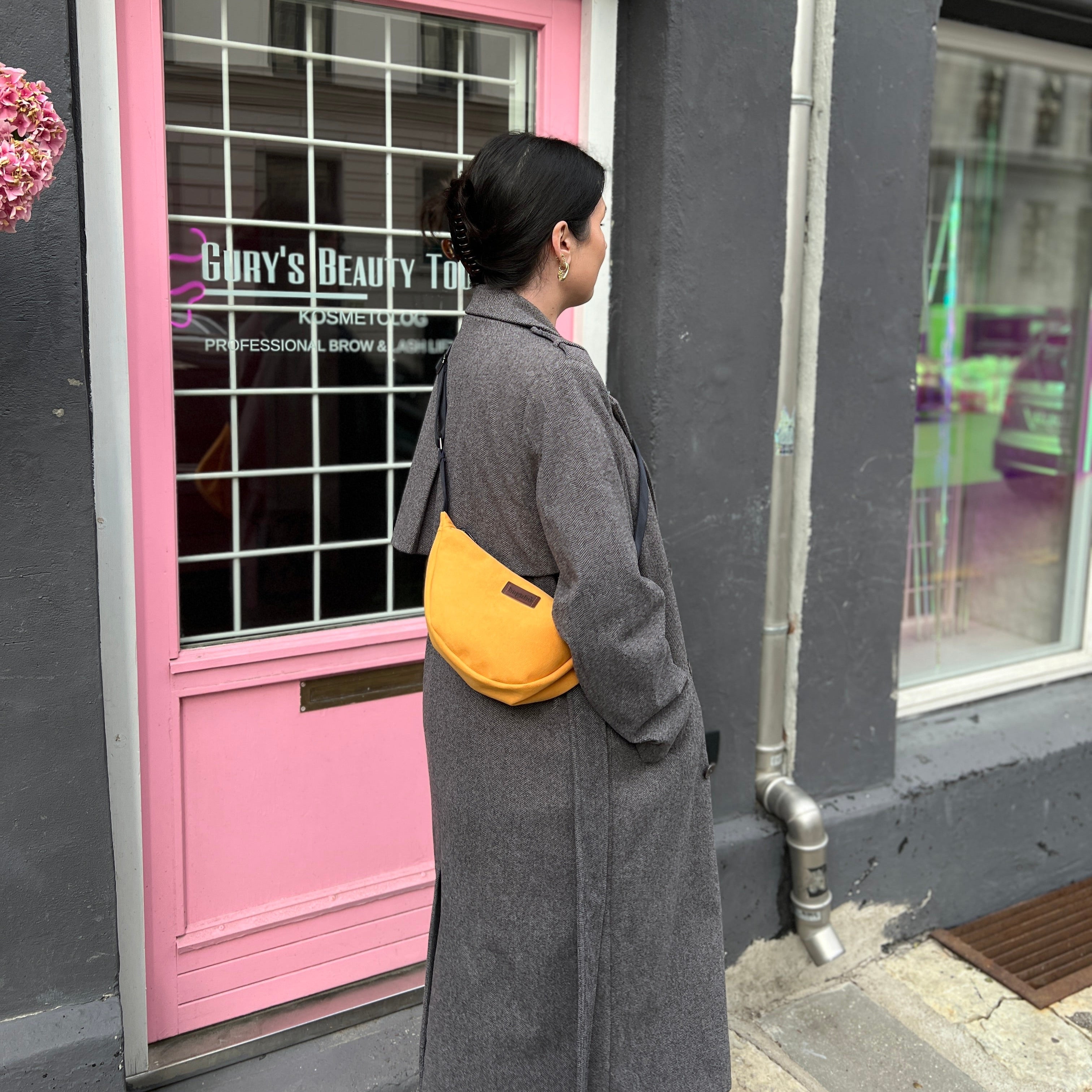 Canary Yellow Banana Bag