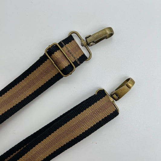 Black and Brown Shoulder Strap