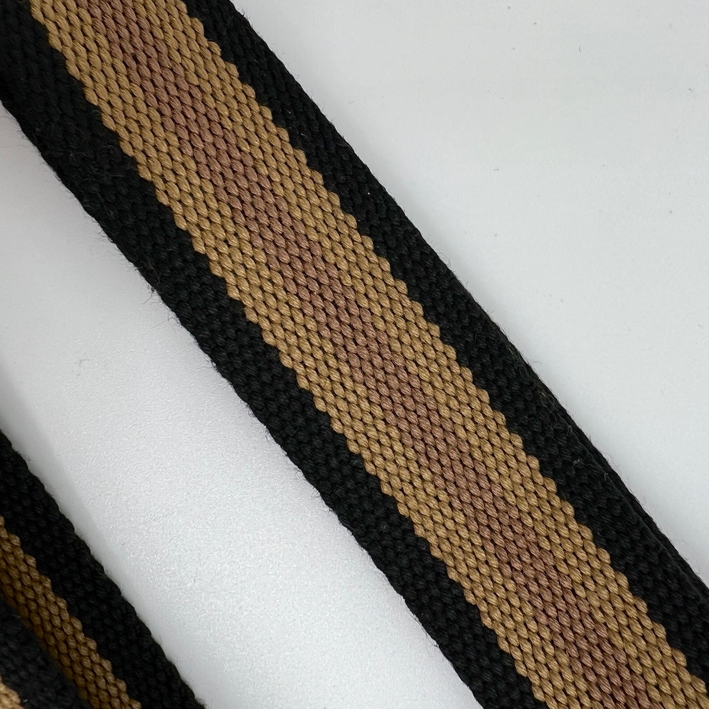 Black and Brown Shoulder Strap