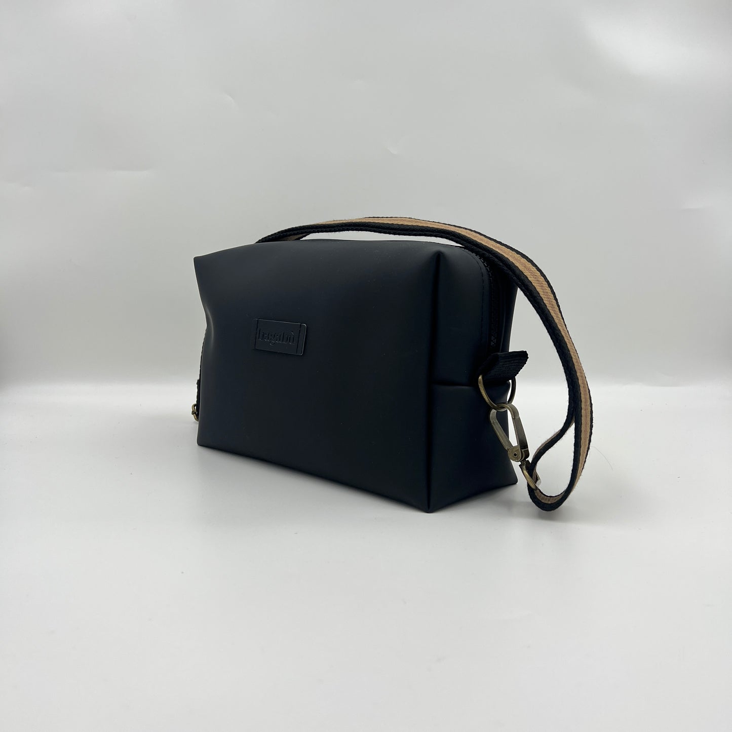 Night Black Rubber Bag