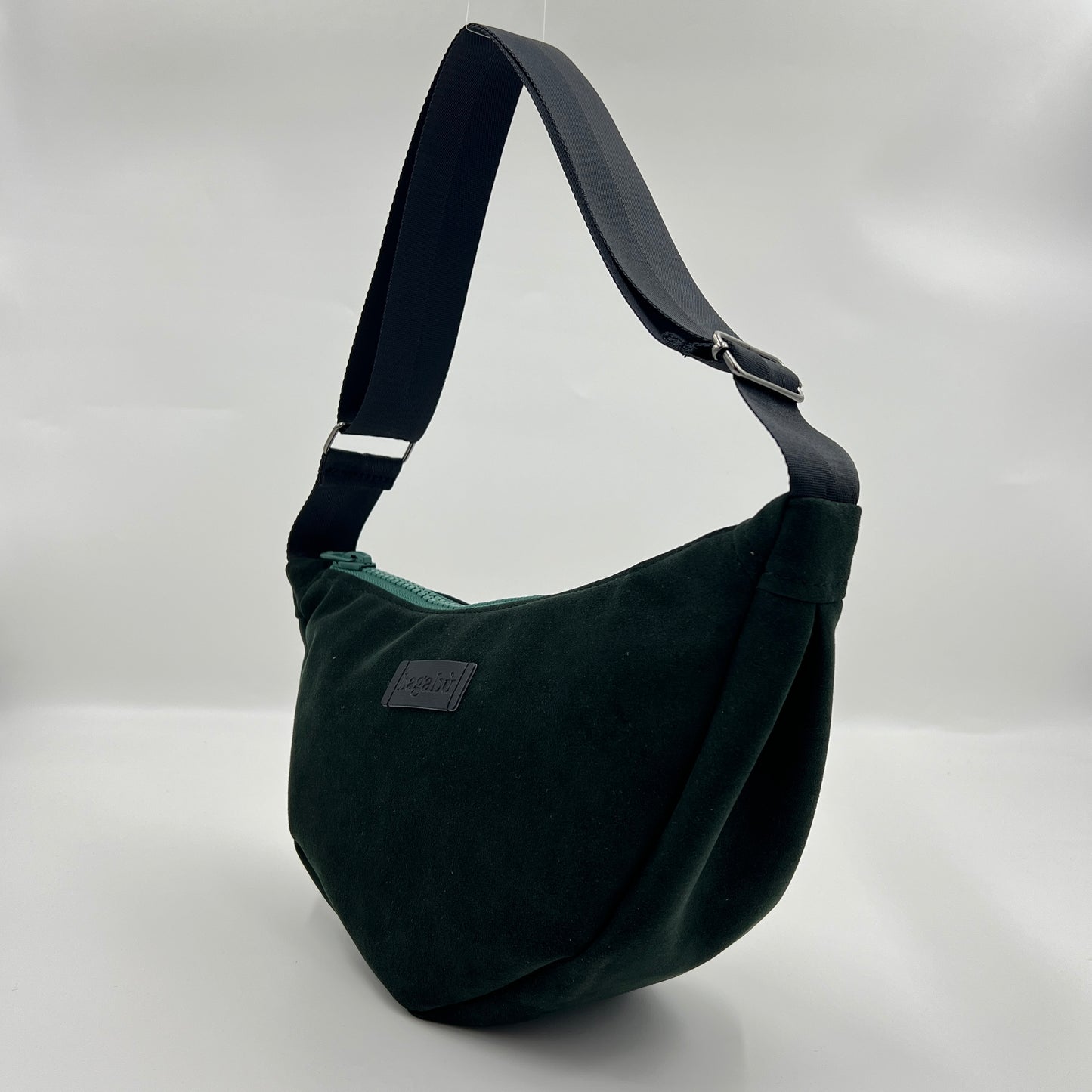 Dark Green Banana Bag