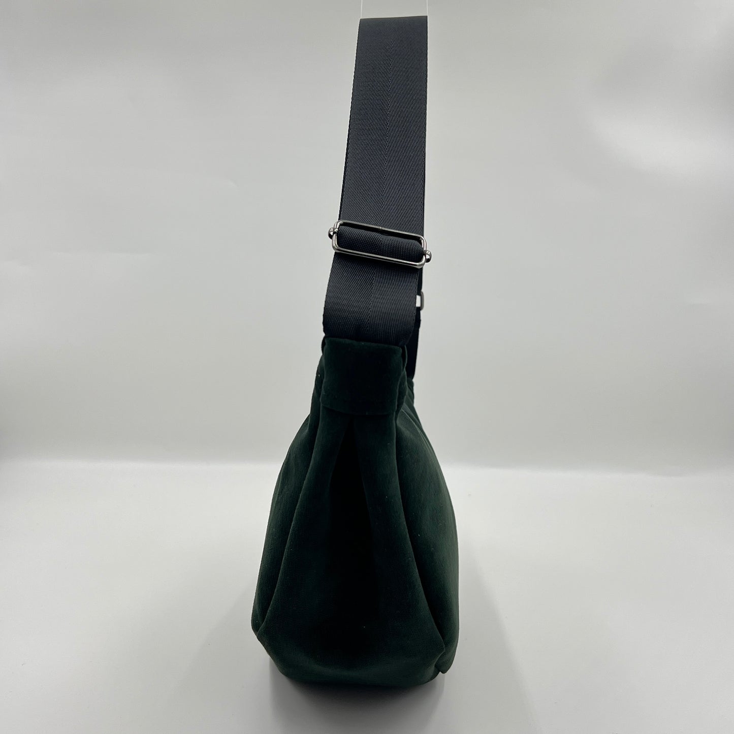 Dark Green Banana Bag