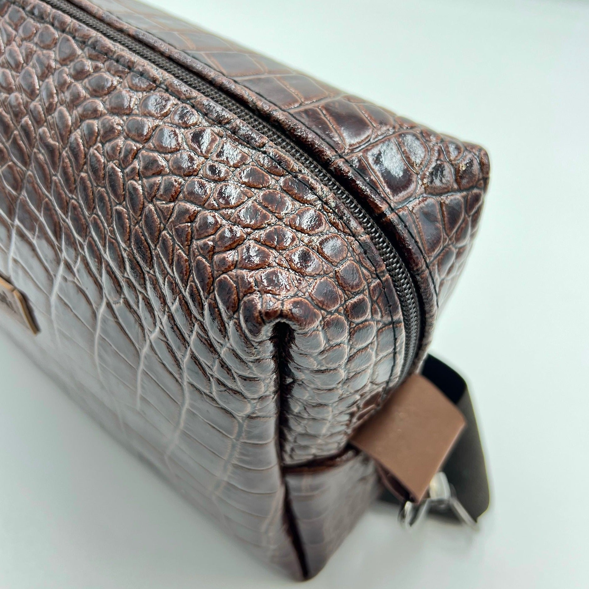 brown snake leather