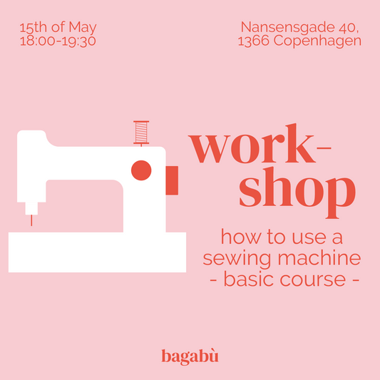 Workshop - Learn how to sew (15/05  Copenhagen)