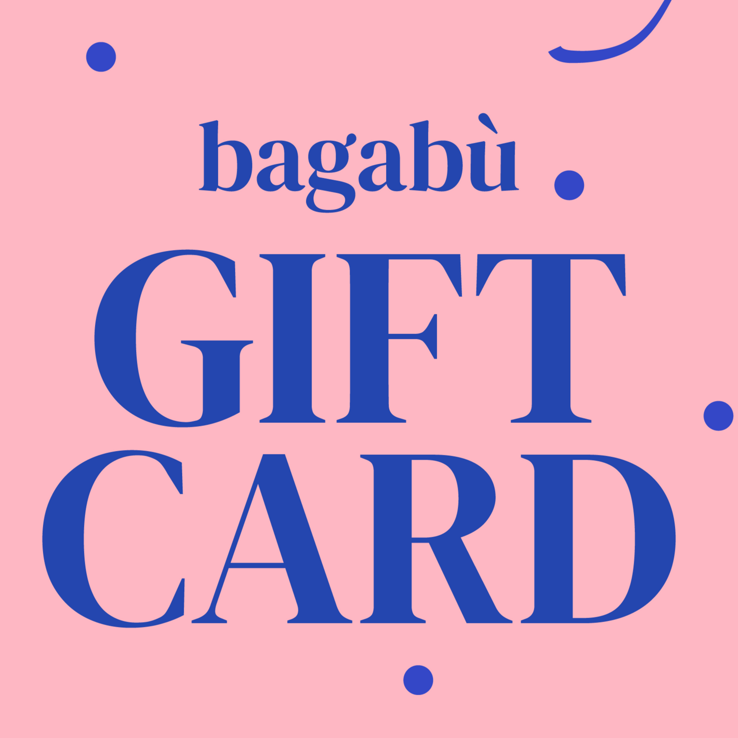 Bagabù gift - mini