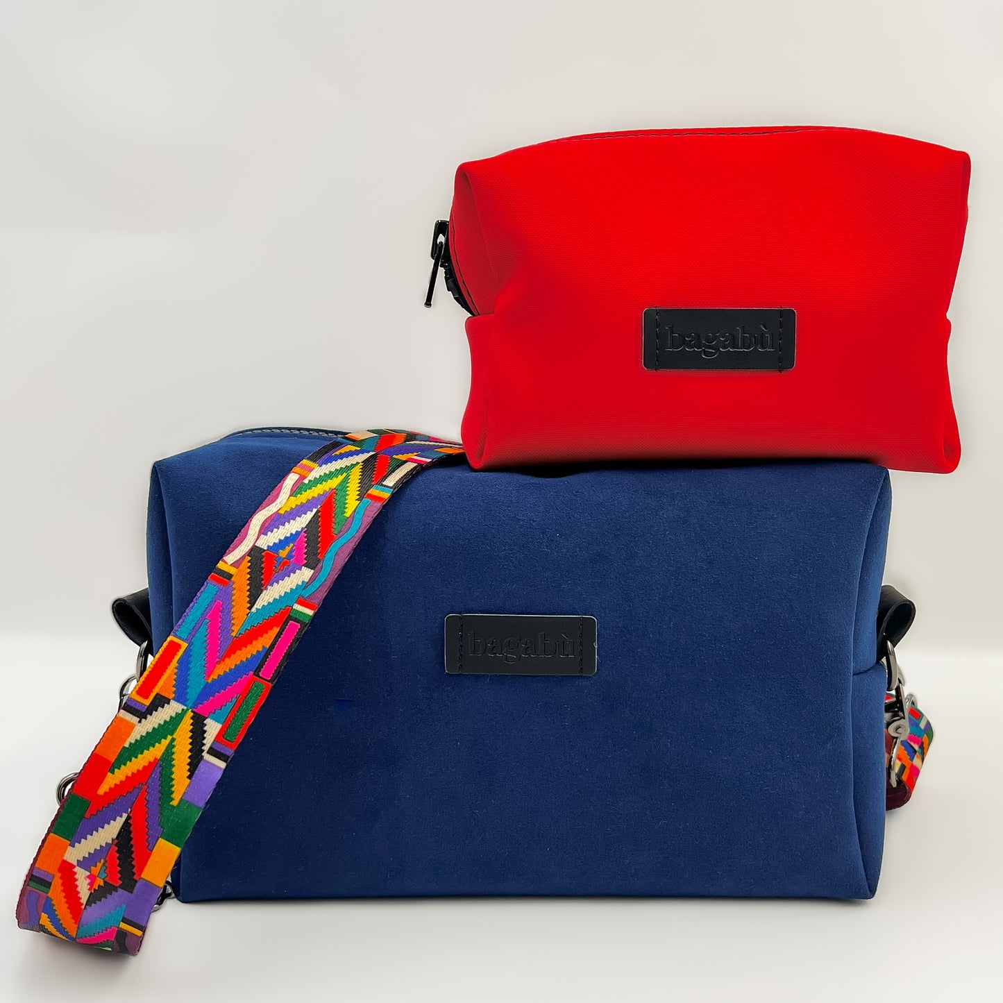 Blue Rambler Bag + Red Mini Toiletry 🎁