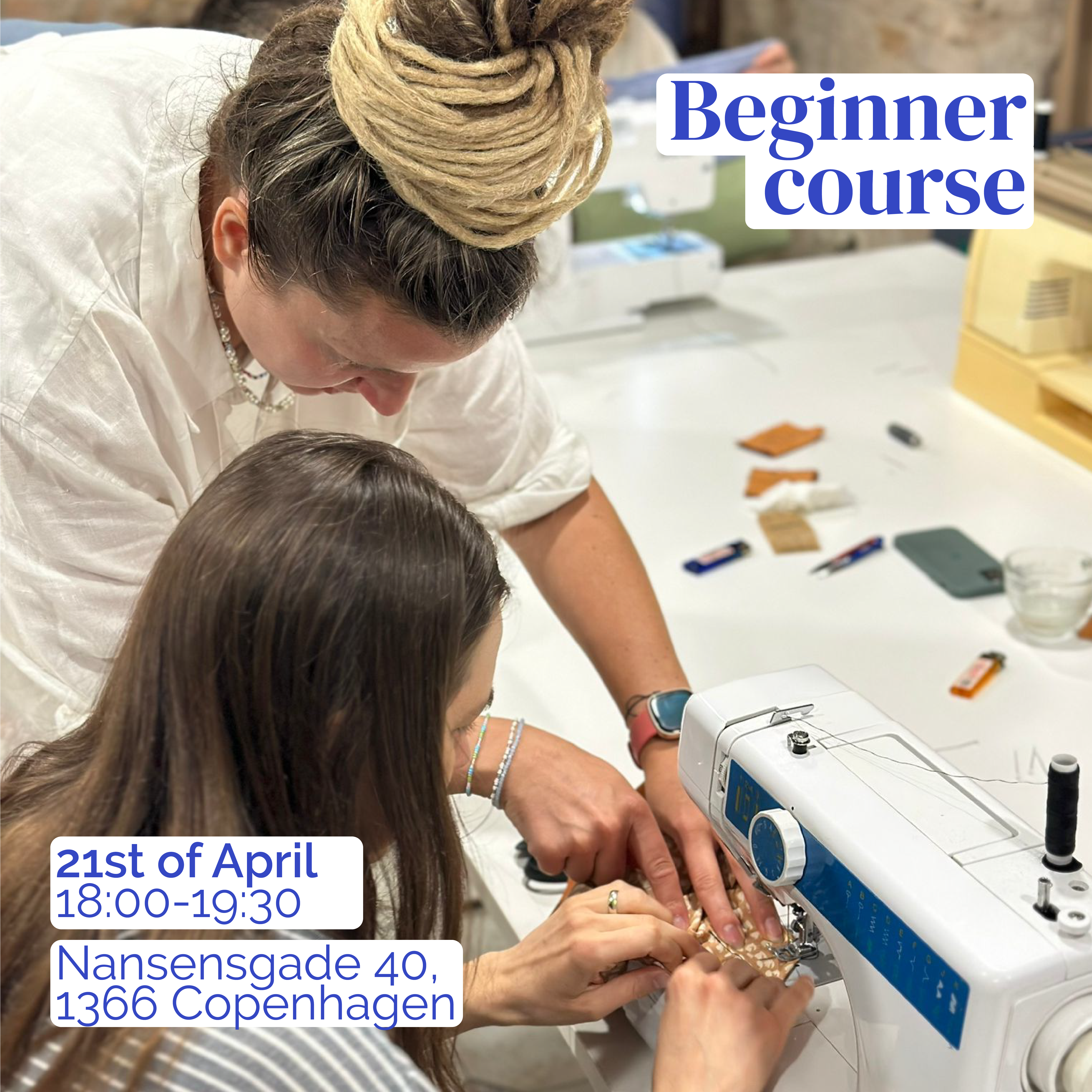 Sewing Secrets: Essential Tips Workshop (21/04 Copenhagen)