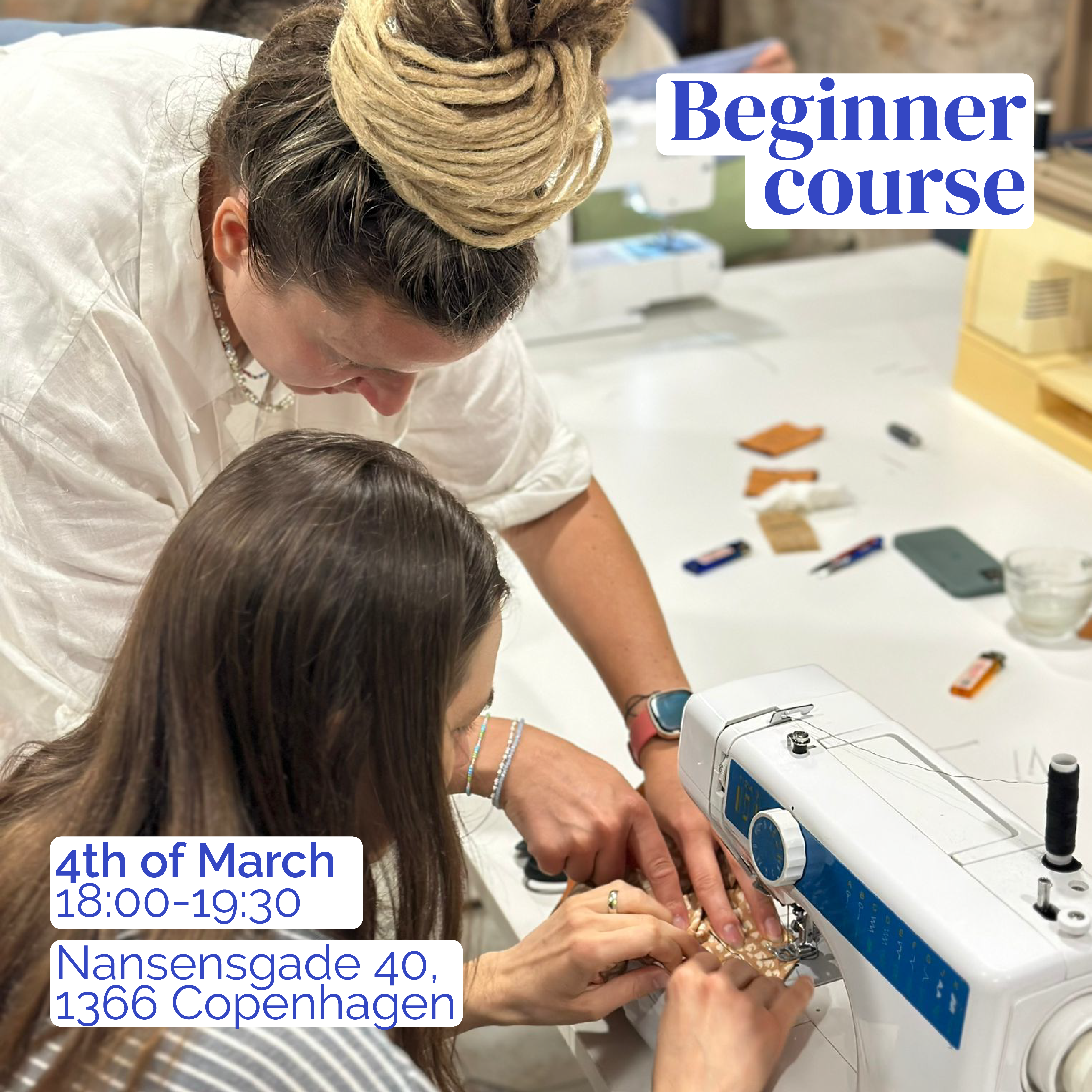 Sewing Secrets: Essential Tips Workshop (04/03 Copenhagen)