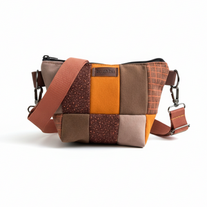 brown and orange vagabond bag