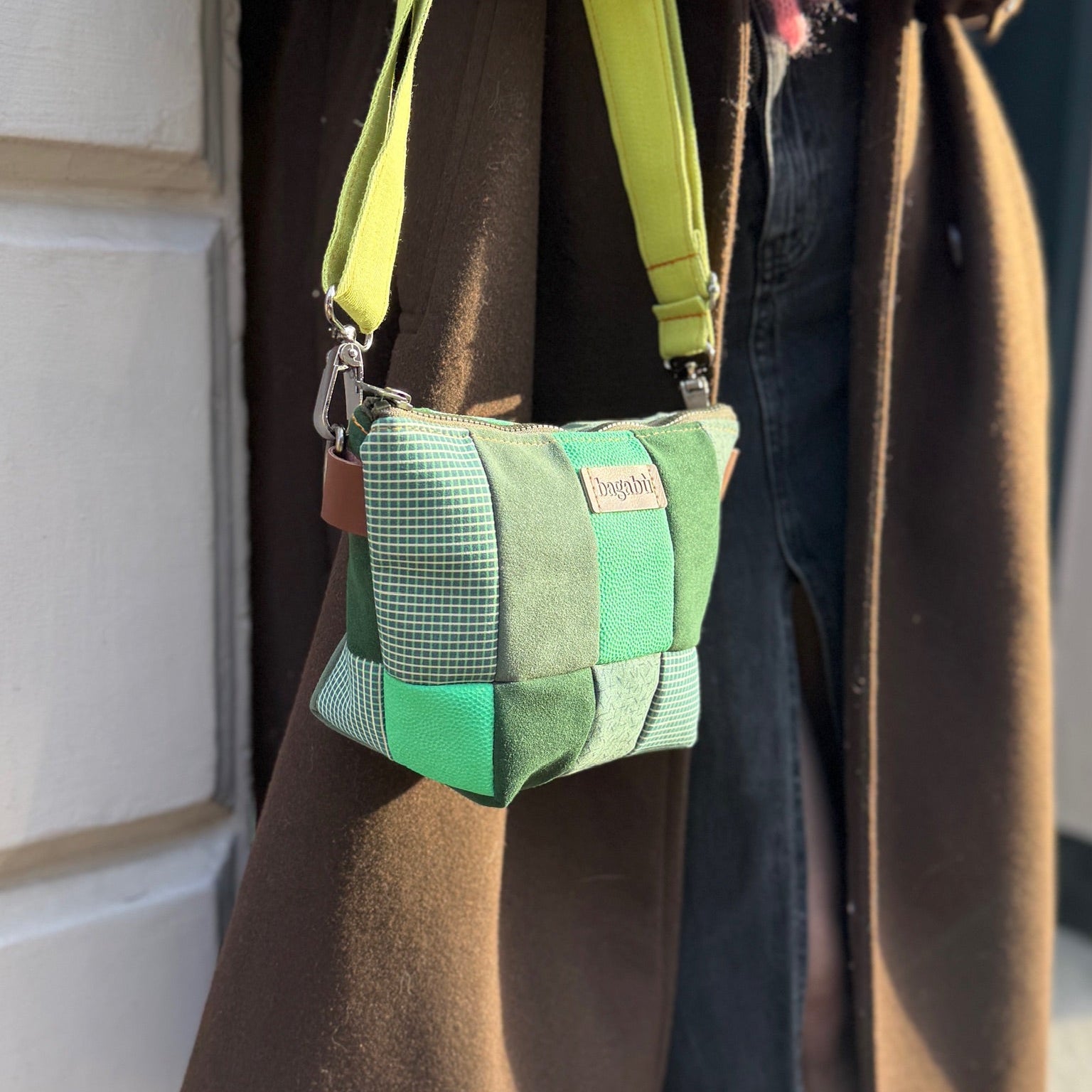 green vagabond  bag