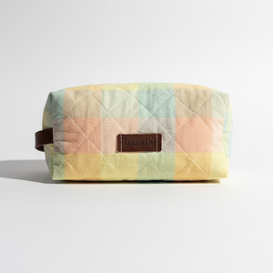 multi color toiletry bag