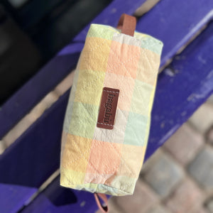 multi color toiletry bag