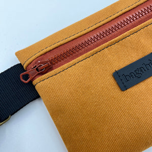 Orange Patterned Waist Bag