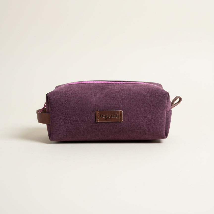 purple grape toiletry bag