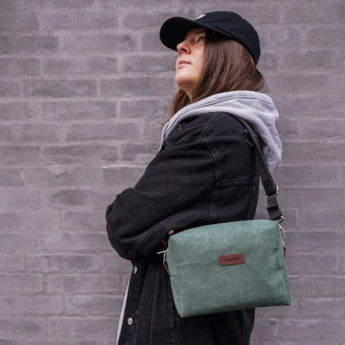 Verde Alcantara Bag