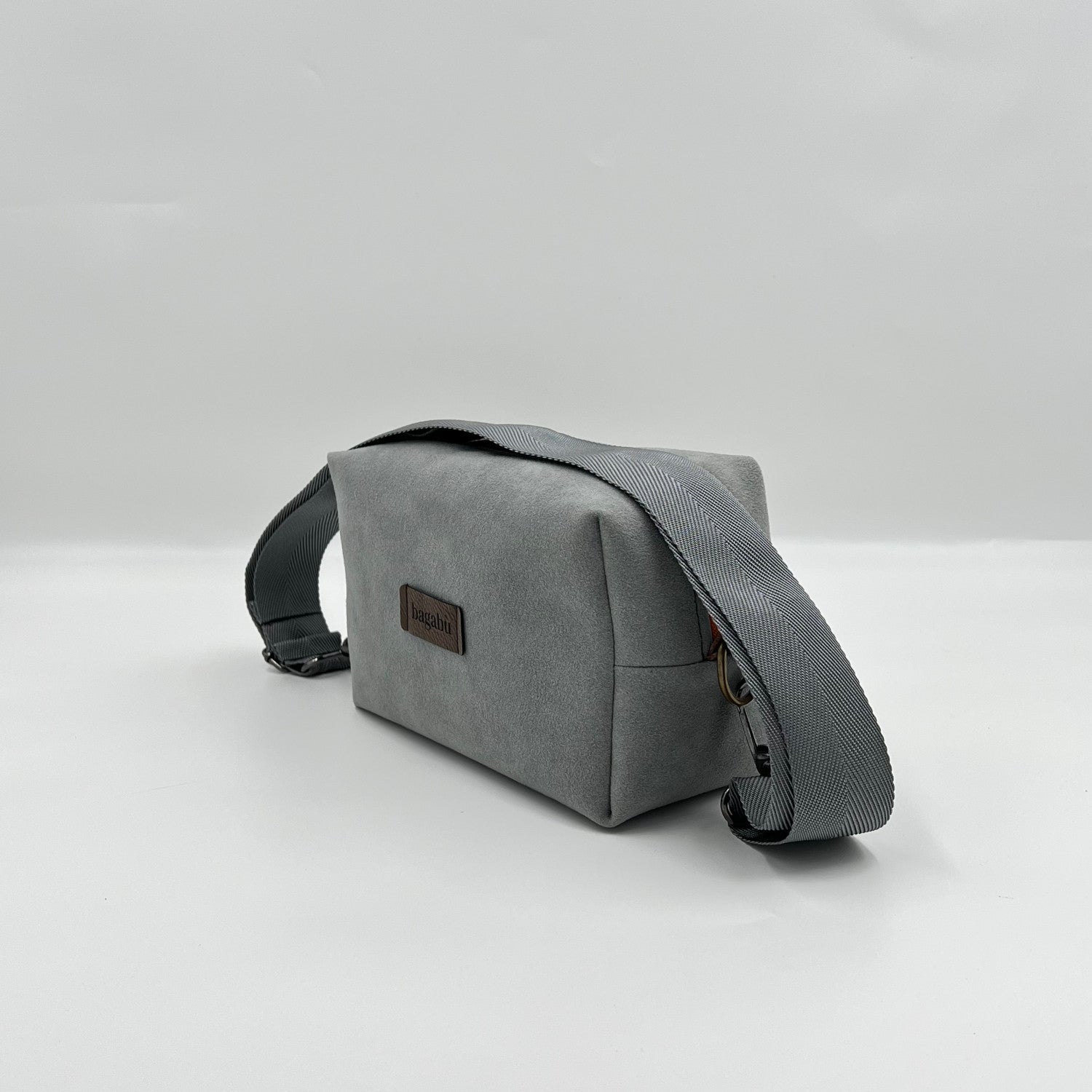 light gray small bag
