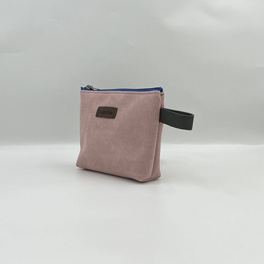 dusty pink toiletry bag