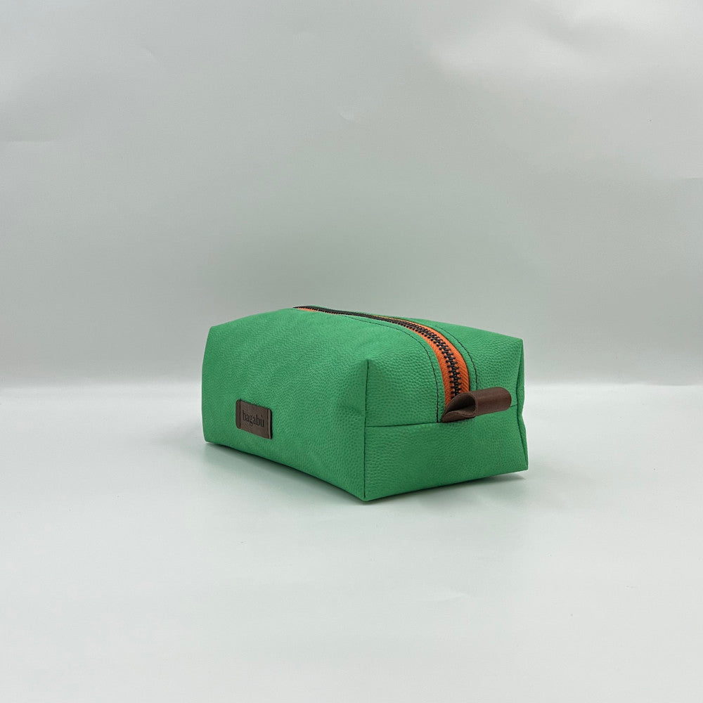 jungle green toiletry bag